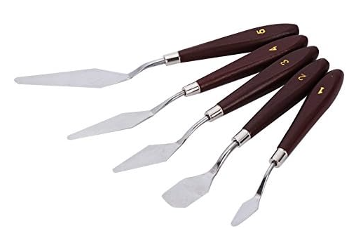 Set 5 Spatule profesionale pentru patiserie